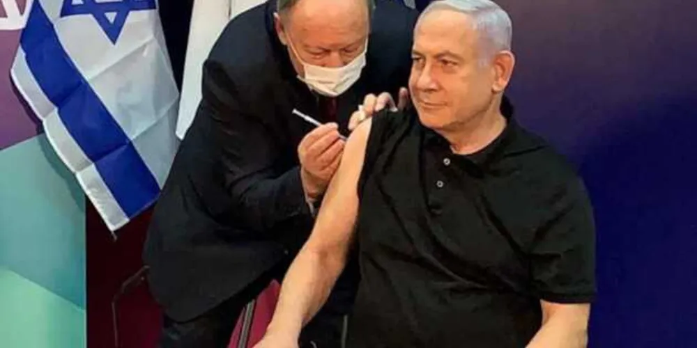 Premiê Benjamin Netanyahu quer que o país seja o primeiro a vencer a pandemia.