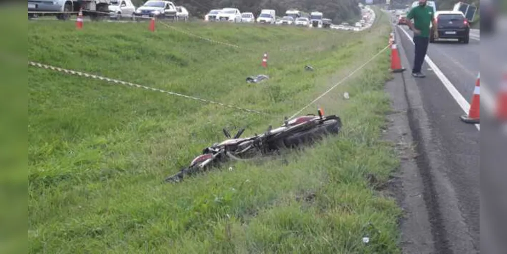 Vítima seria moradora de Campo Largo e seguia na pista sentido Curitiba