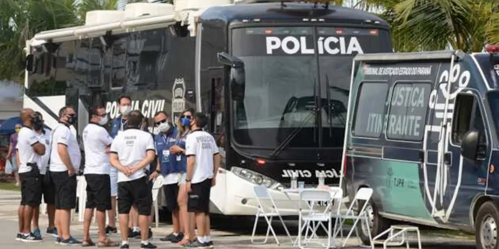 Ação faz parte das atividades do Verão Consciente 2020/2021. O  objetivo é agilizar e facilitar a resolução de conflitos que venham a acontecer no Litoral