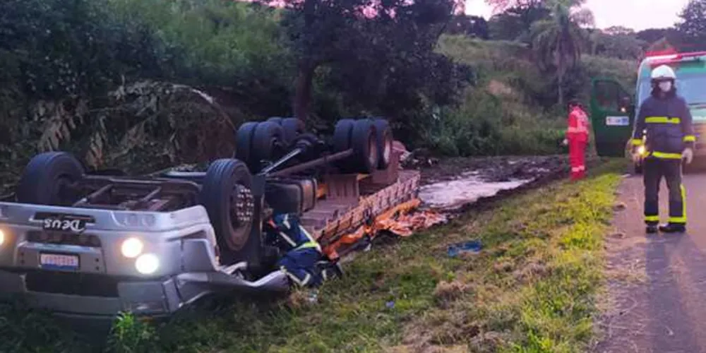 Vítima não resistiu aos ferimentos e morreu ainda no local do acidente