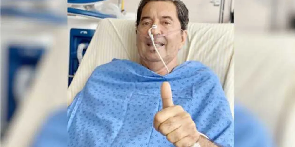 De acordo com a nota, Maguito estava internado desde 27 de outubro do ano passado, na Unidade de Terapia Intensiva (UTI) para tratamento da covid-19.
