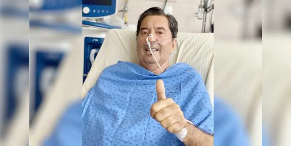 De acordo com a nota, Maguito estava internado desde 27 de outubro do ano passado, na Unidade de Terapia Intensiva (UTI) para tratamento da covid-19.