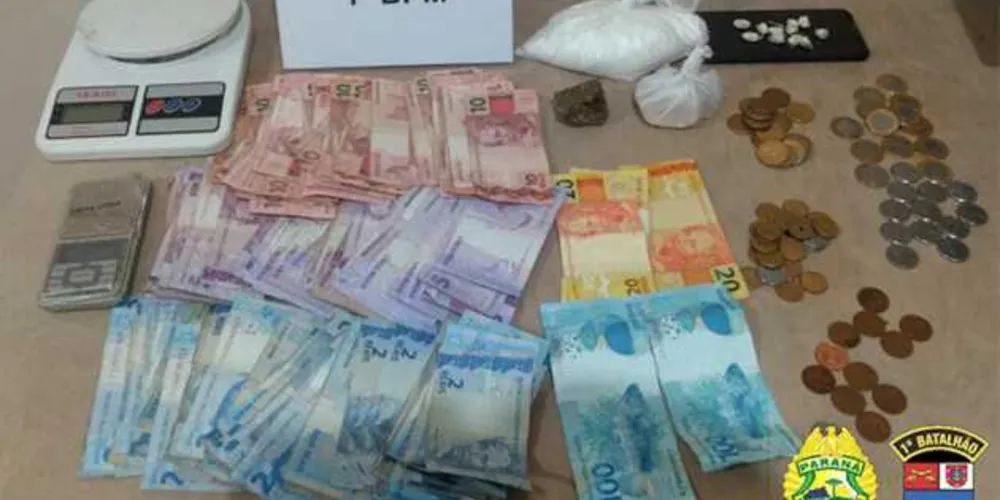 Droga apreendida na casa da suspeita estava avaliada em mais de R$ 14 mil