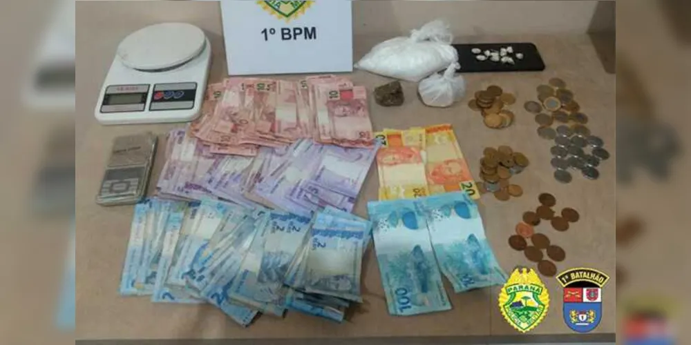 Droga apreendida na casa da suspeita estava avaliada em mais de R$ 14 mil