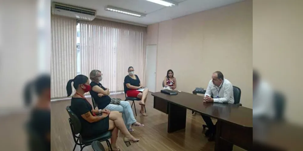 A pauta da reunião foi o atendimento às gestantes de alto risco em Ponta Grossa