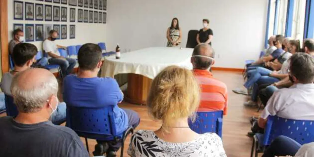 Os encontros estão sendo realizado em escala para evitar aglomerações