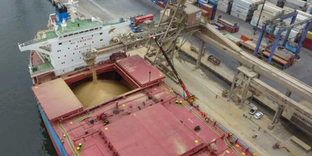 Entre os destaques paranaenses, está o complexo soja, que exportou 17,3 milhões de toneladas