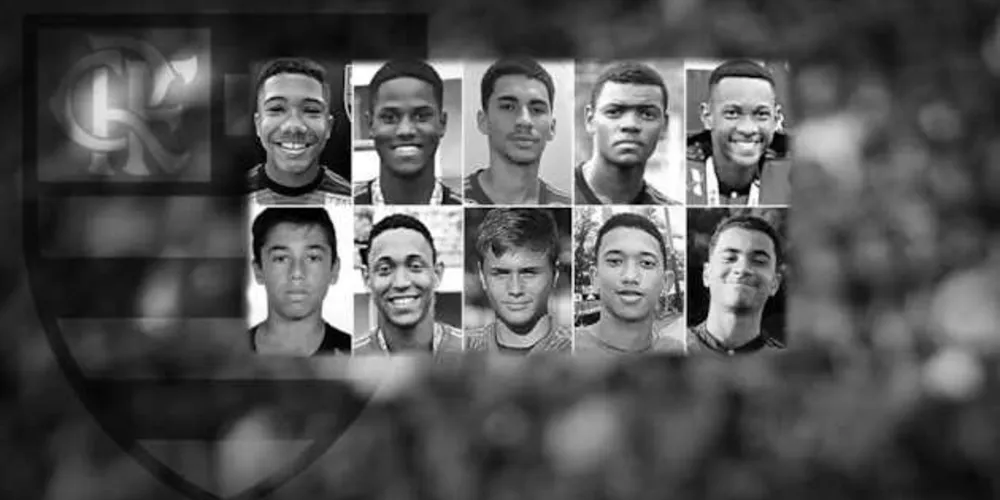 10 atletas do Flamengo morreram no incêndio Ninho do Urubu