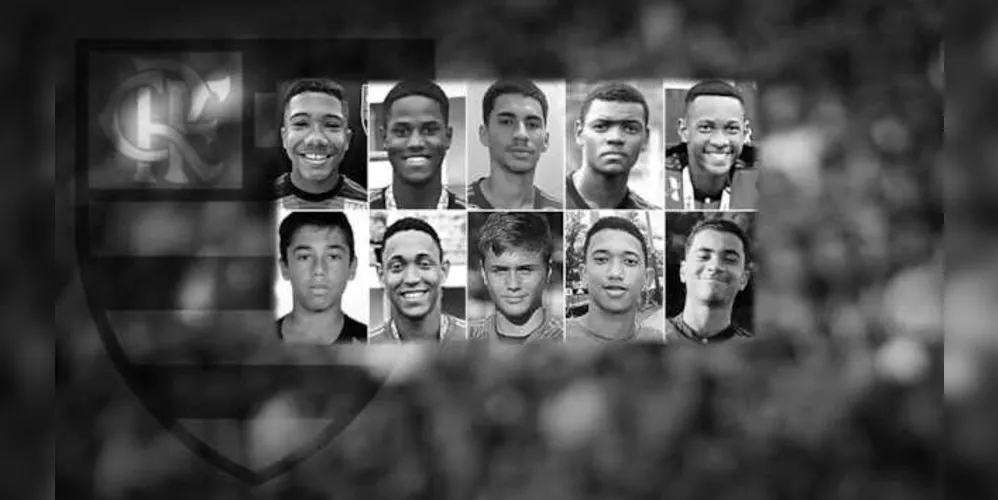 10 atletas do Flamengo morreram no incêndio Ninho do Urubu