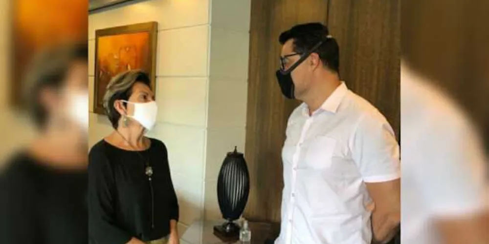 Imagem ilustrativa da imagem Elizabeth e Rangel se reúnem no Palácio da Ronda