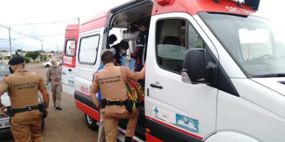 Vítima foi levada ao Hospital Bom Jesus com lesões moderadas, sem risco à vida