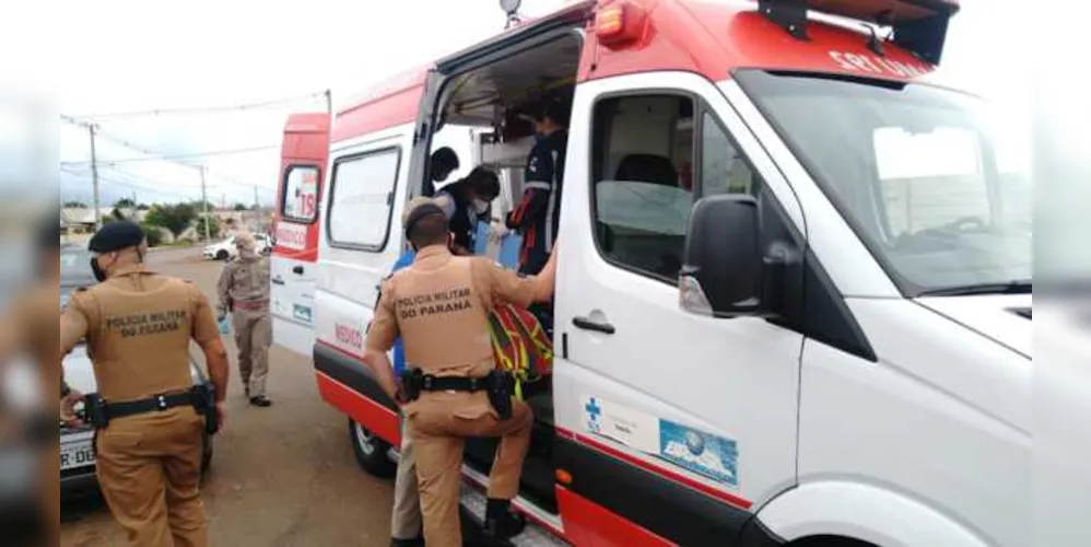 Vítima foi levada ao Hospital Bom Jesus com lesões moderadas, sem risco à vida