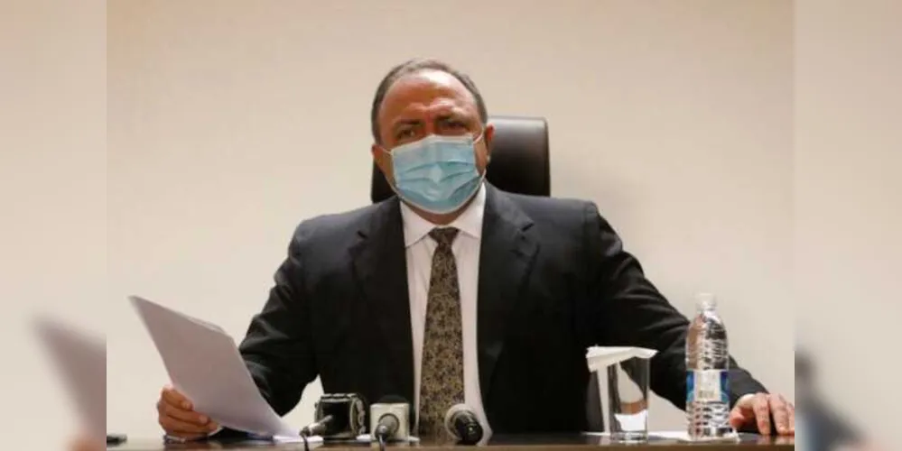 O ministro da Saúde, Eduardo Pazuello, concede entrevista, para falar sobre a vacinação contra a covid-19 no país, Instituto Nacional de Traumatologia e Ortopedia (Into)