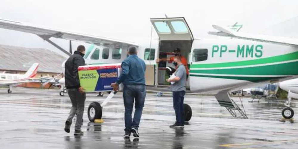 Ponta Grossa tem a previsão de receber 6 mil doses da vacina Coronavac.