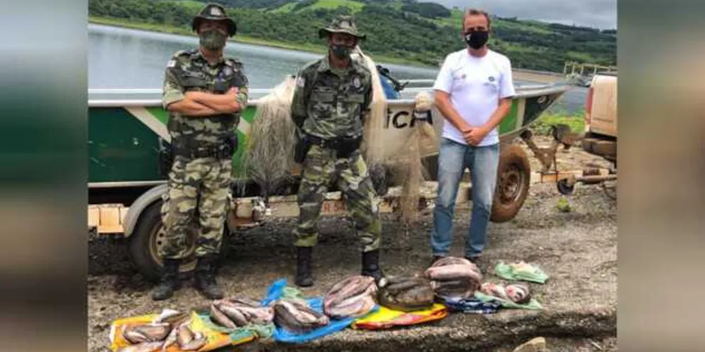 Imagem ilustrativa da imagem Operação apreende 48 quilos de peixes nativos