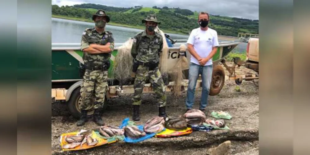 Imagem ilustrativa da imagem Operação apreende 48 quilos de peixes nativos