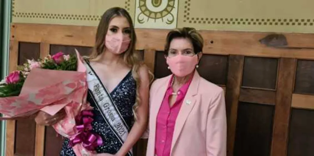 Imagem ilustrativa da imagem Meyrielen Mendes é eleita Miss Ponta Grossa 2021