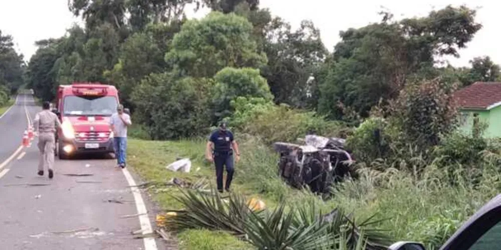 Equipes do Siate e do SAMU foram acionadas para prestar atendimento na PR-438
