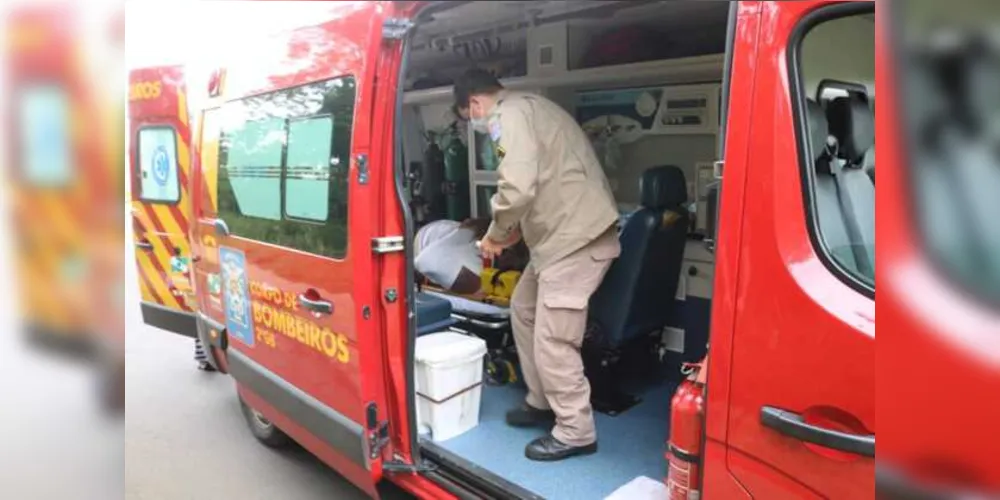 Ocorrência foi registrada no início da tarde desta segunda-feira (25)