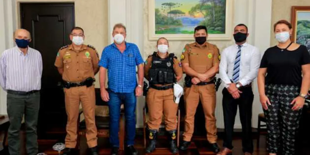 Reunião alinhou propostas entre vereadores e representantes da Polícia Militar