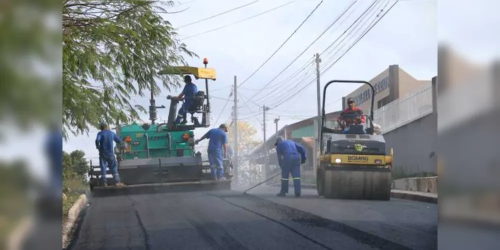 Imagem ilustrativa da imagem PG licita R$ 1,4 mi em asfalto; Veja as ruas contempladas