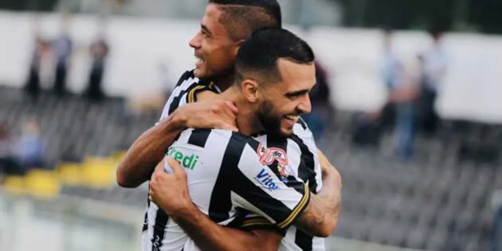 Com gols de Fábio Alemão e Rafael Oller, o alvinegro chegou aos 54 pontos e está em nono na classificação