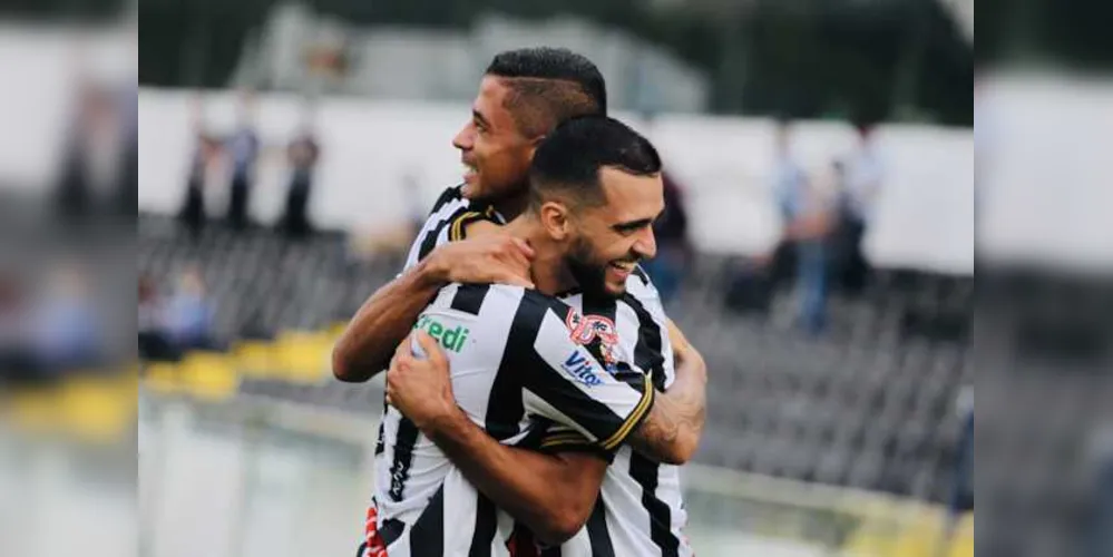 Com gols de Fábio Alemão e Rafael Oller, o alvinegro chegou aos 54 pontos e está em nono na classificação