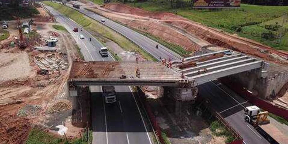 Passarela será montada próxima ao novo viaduto prefeito Marcelo Puppi, que está com obras em andamento