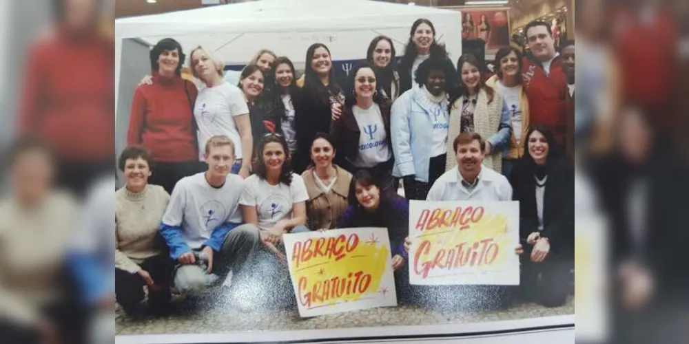 Registro de uma das primeiras turmas do curso de Psicologia da Faculdade Sant'ana