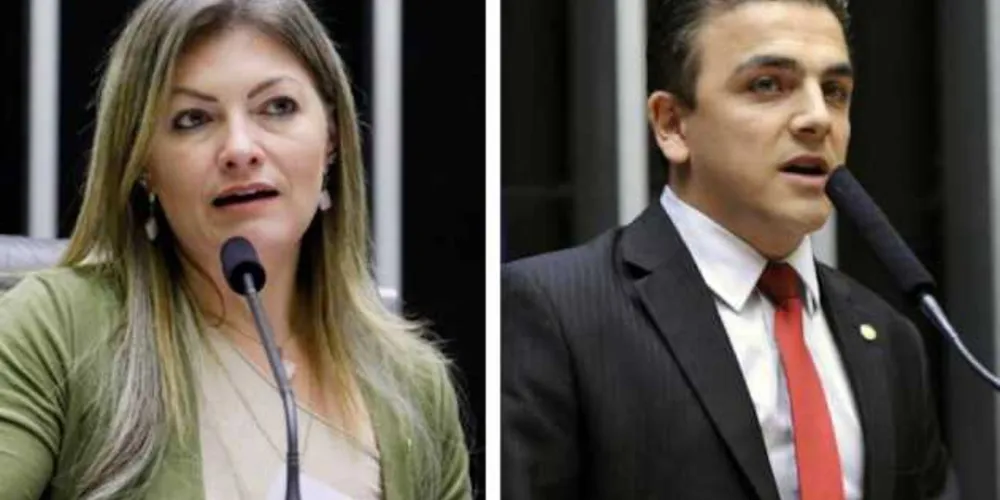 Aline (a esquerda) apoia candidatura de Arhtur Lira, enquanto Aliel (direita) apoia projeto de Baleia Rossi