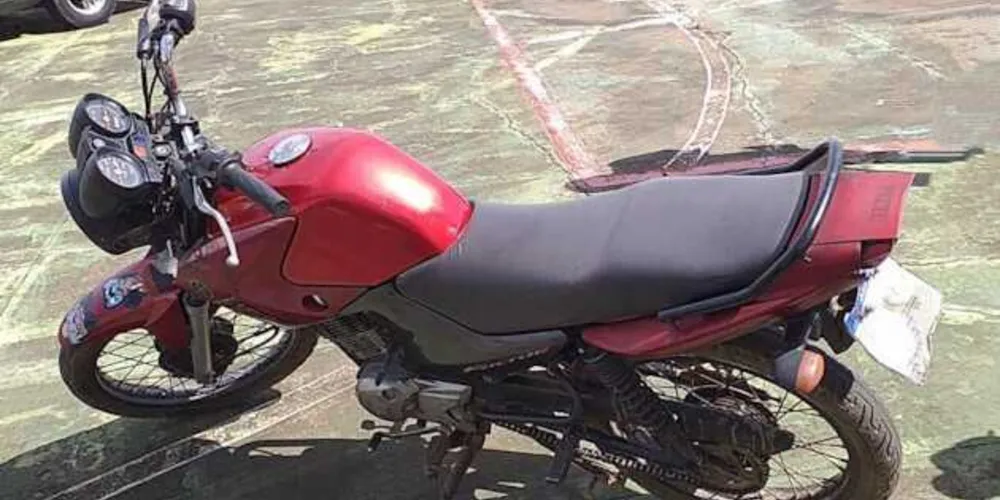Imagem ilustrativa da imagem Em Castro, homem é preso com moto ‘duplamente’ furtada
