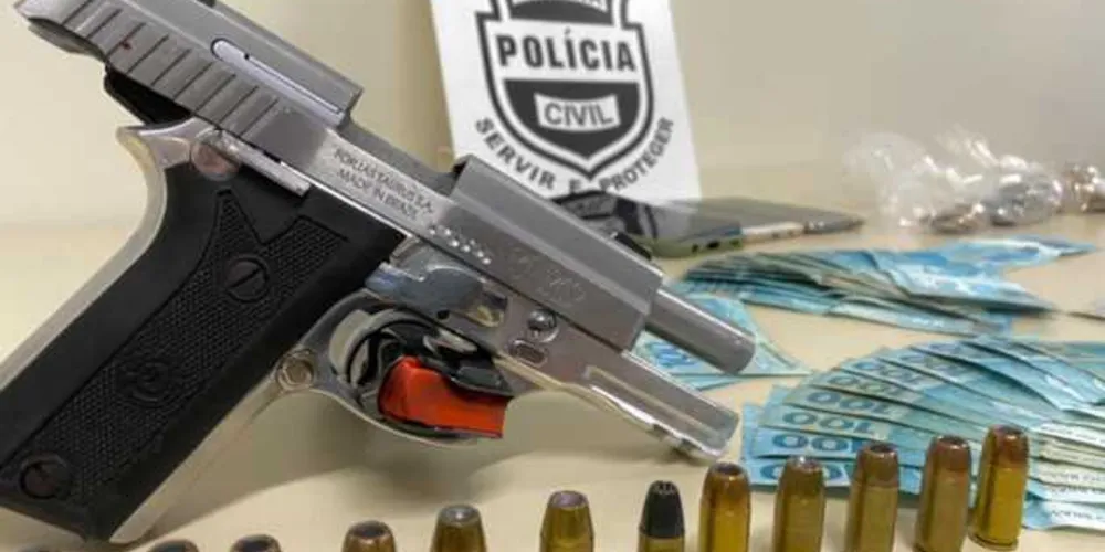 Imagem ilustrativa da imagem Polícia Civil prende homem com pistola no Cará-Cará