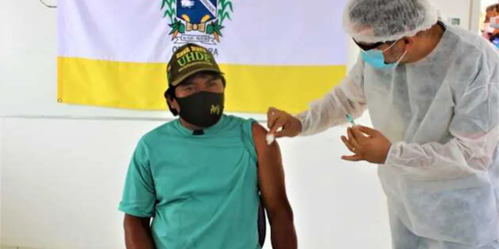Imagem ilustrativa da imagem Ortigueira já vacinou 75% da população indígena