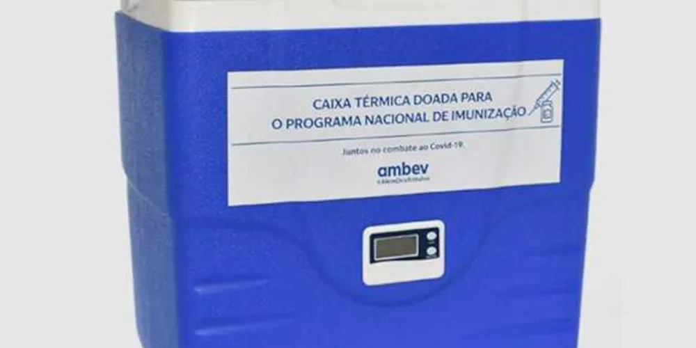 Caixas seriam destinadas para o combate da Covid