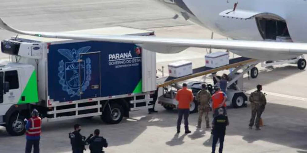 Novo lote de vacinas chegou ao Estado neste domingo