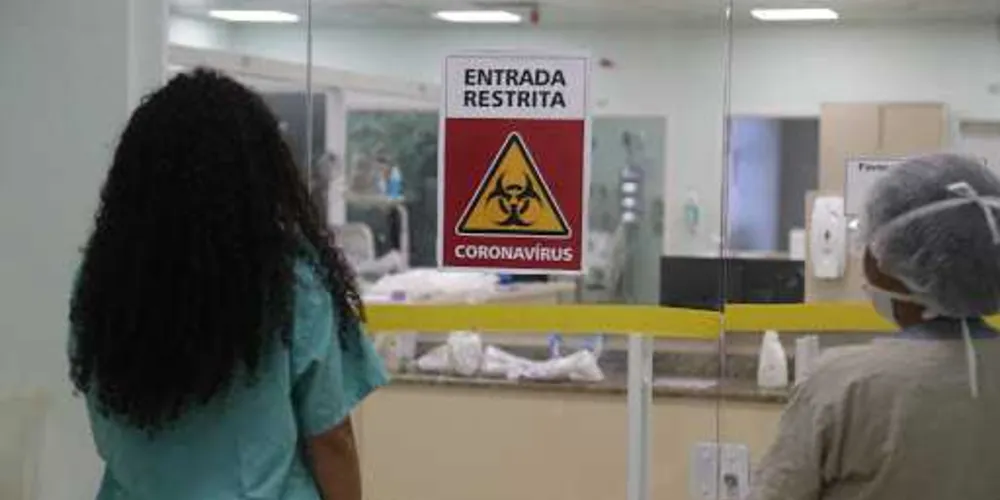 Mais de 1,3 mil pessoas estão hospitalizadas no Estado