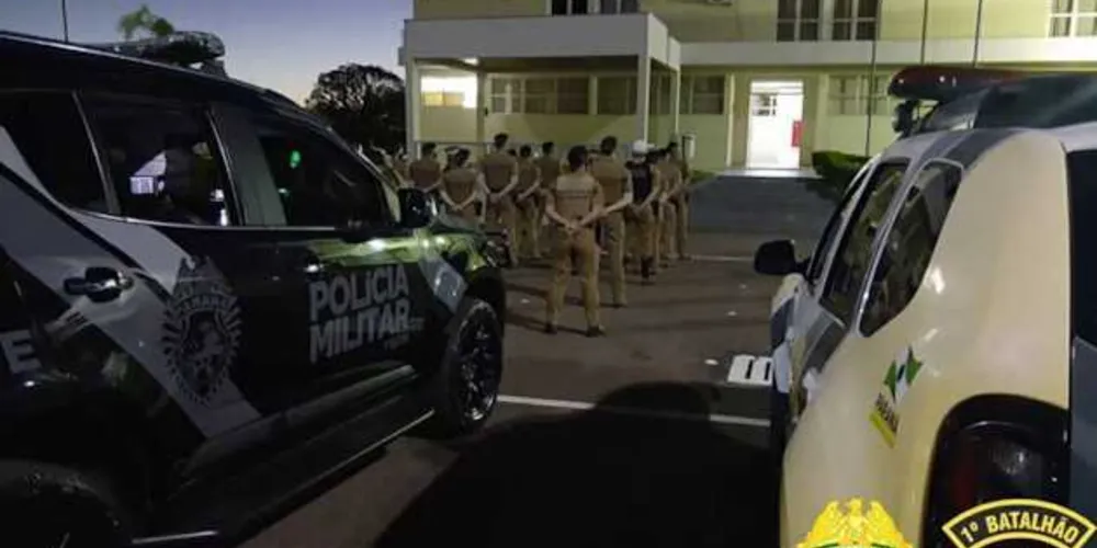 Ação policial ocorre nos municípios de Ponta Grossa, Castro e Jaguariaíva