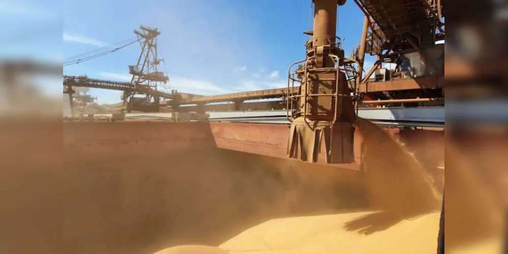 A soja foi o principal produto importado e exportado pela cidade neste início de 2021