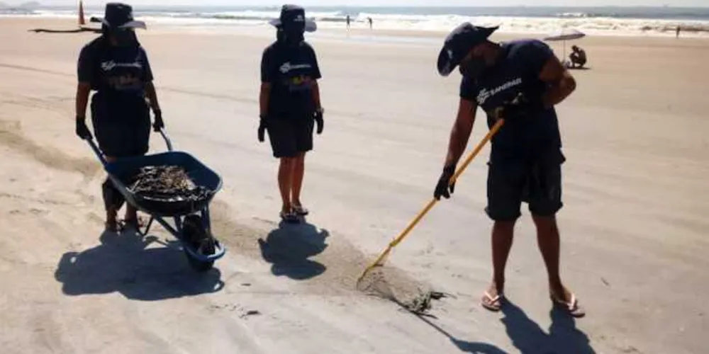 Imagem ilustrativa da imagem Sanepar retira mais de 500 toneladas de lixo no Litoral