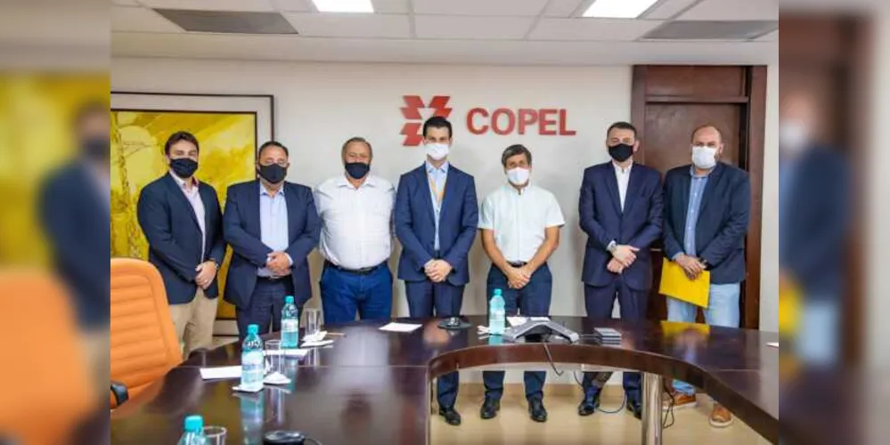 Encontro aconteceu nesta manhã, na sede da Copel, em Curitiba