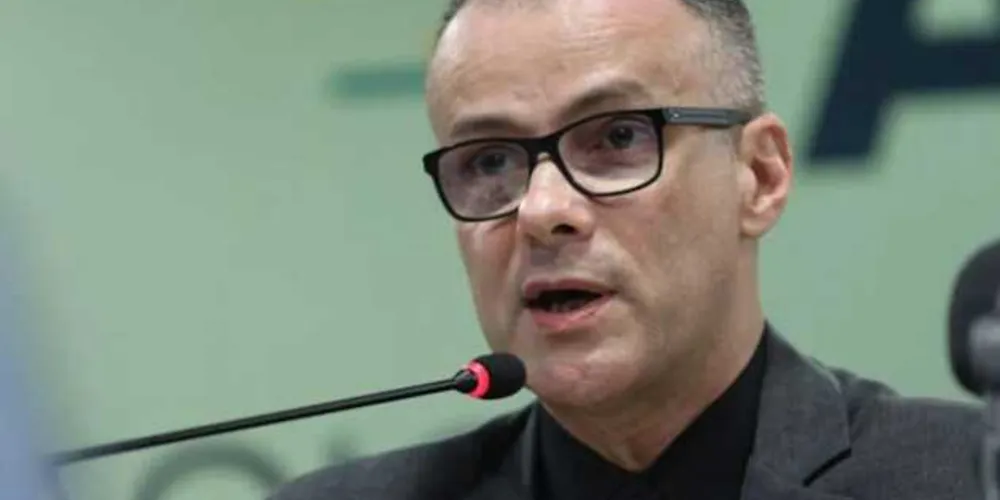 O Diretor presidente substituto da Anvisa, Antonio Barra, realiza entrevista coletiva, para tratar das ações da agência em relação ao Coronavírus em portos, aeroportos e fronteiras do país