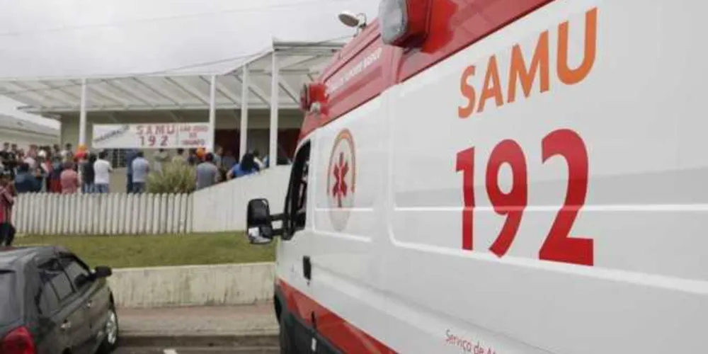 Vítima foi encaminhada ao Hospital Municipal