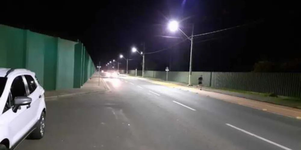 Agência de Fomento Econômico de Ponta Grossa finalizou nesta semana os trabalhos no binário em Uvaranas