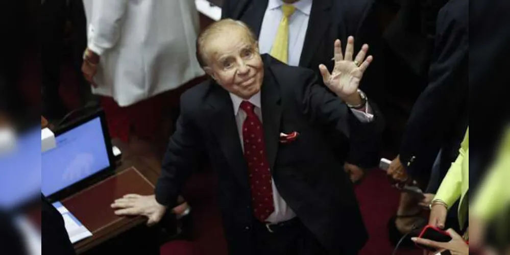 Imagem ilustrativa da imagem Ex-presidente da Argentina Carlos Menem morre aos 90 anos