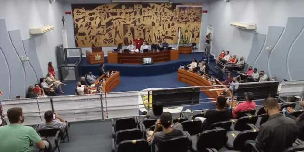 Votações aconteceram em intervalo na primeira sessão ordinária de 2021
