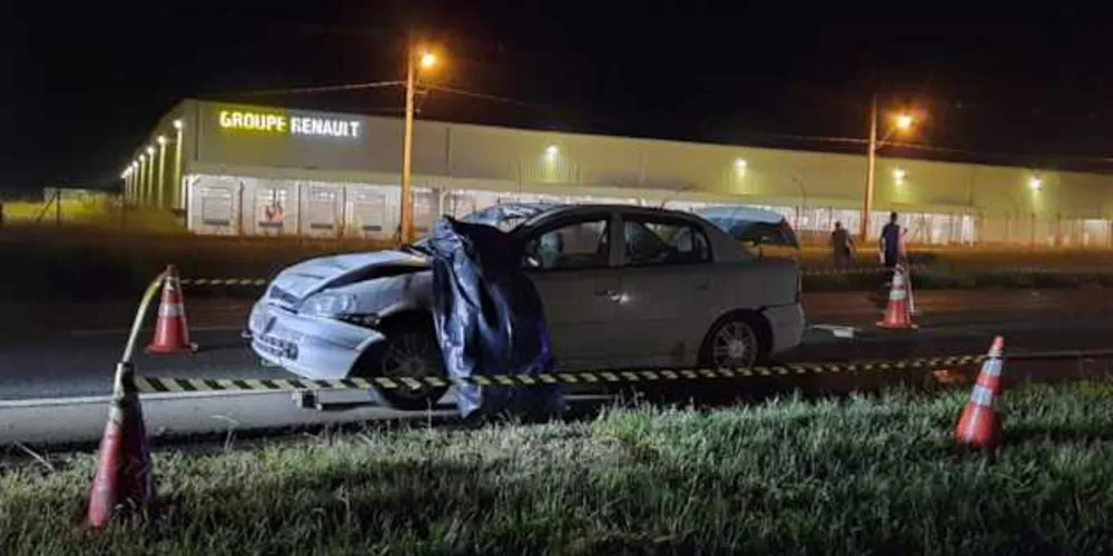 Imagem ilustrativa da imagem Homem morre atropelado por carro em rodovia do PR