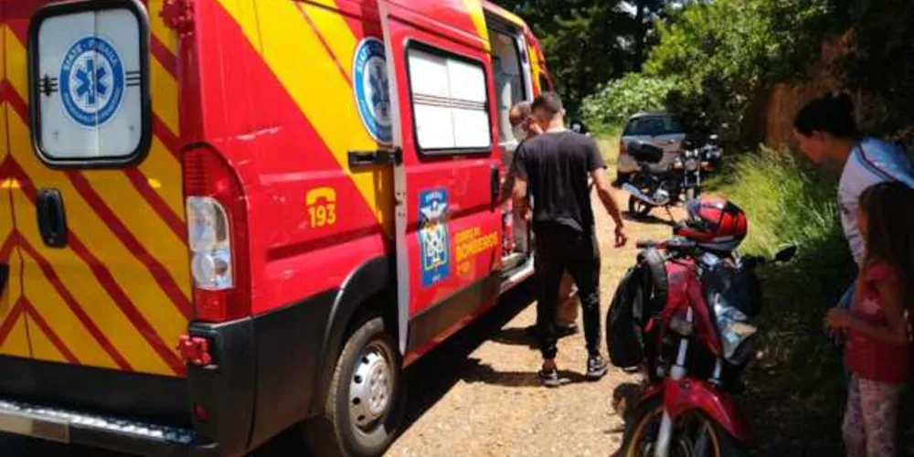 Ocorrência foi registrada na tarde desta quarta-feira (17), na esquina entre as ruas Padre Antônio Patuí e José Koteski