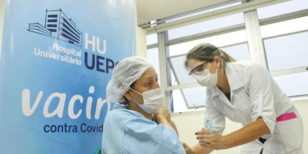 Imagem ilustrativa da imagem HU-UEPG inicia aplicação da segunda dose contra Covid-19