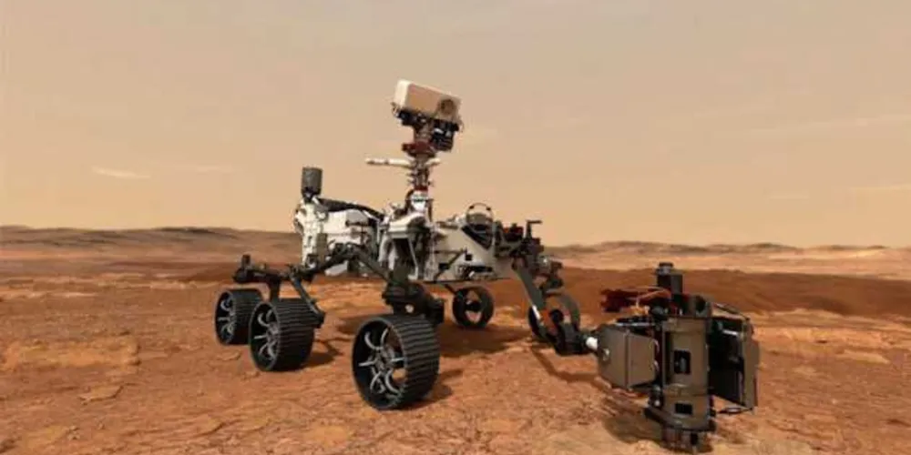 Imagem ilustrativa da imagem Sonda Perseverance da Nasa pousa hoje em Marte