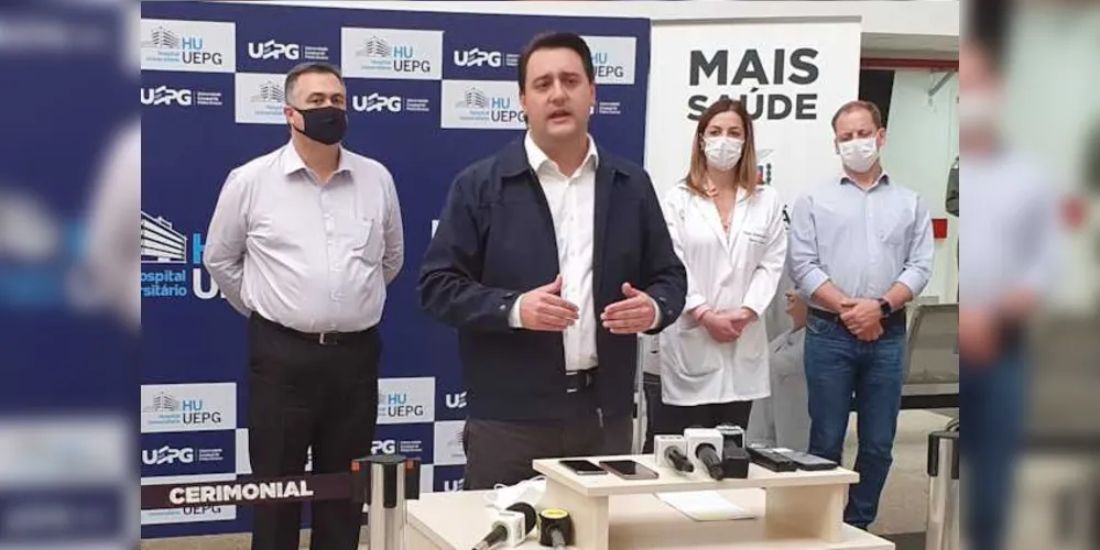 Governador estará em Ponta Grossa nesta segunda-feira